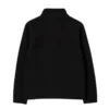 Chaqueta Polar Media Cremallera negro para hombre