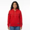 Chaqueta Rojo para Mujer Hurlintong Premium