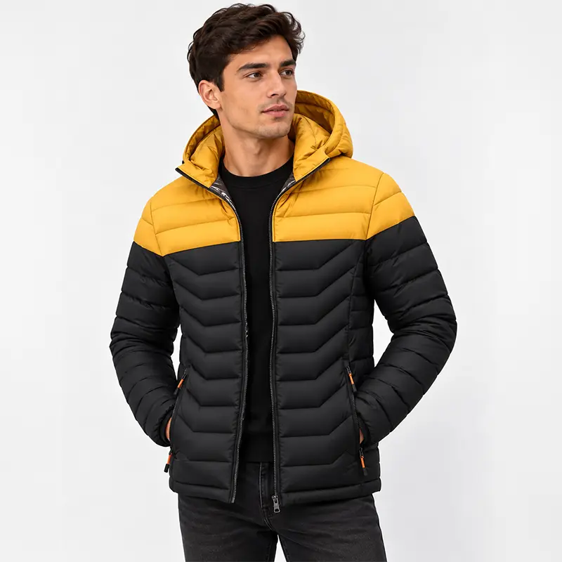 Chaqueta Térmica Negra combinada para Hombre