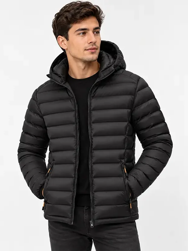 Chaqueta Térmica Negra para Hombre