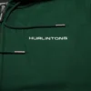 Chaqueta Hoodie Verde para Mujer Hurlintong Premium