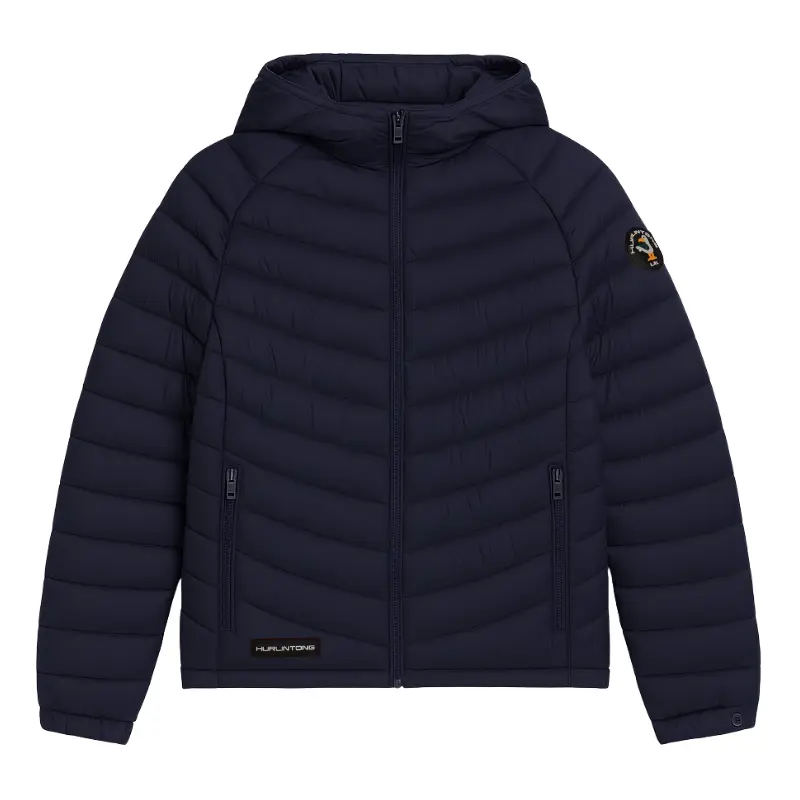 Chaqueta acolchada azul hombre