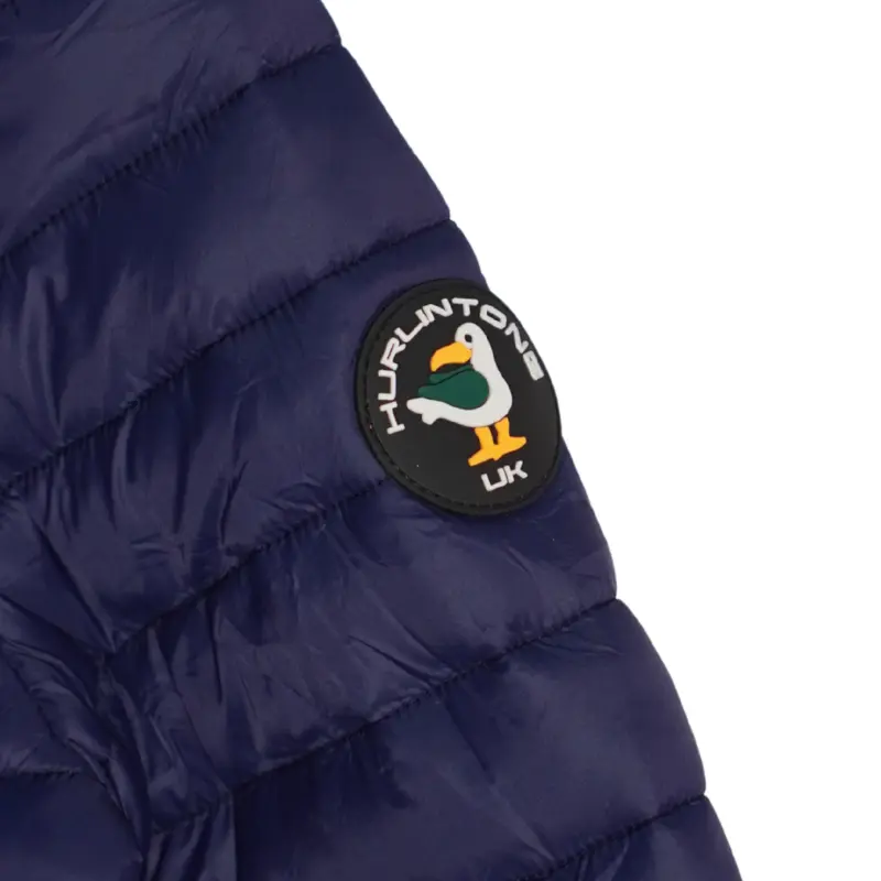 Chaqueta acolchada azul hombre