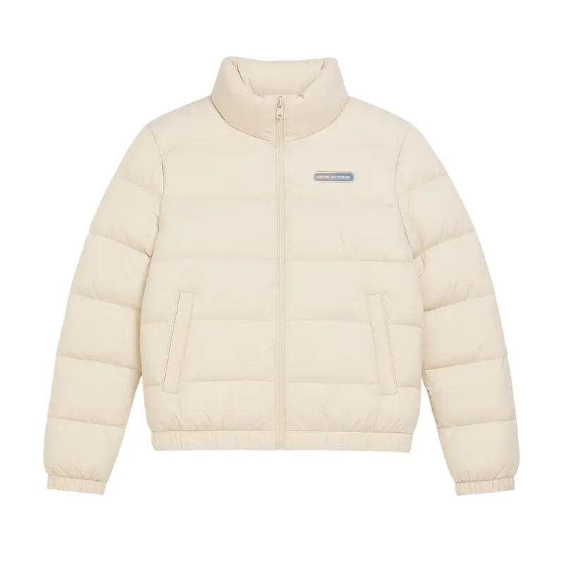 Chaqueta acolchada crudo mujer