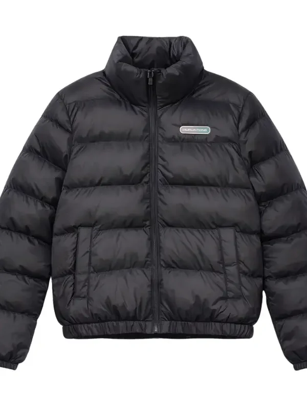 Chaqueta acolchada negro mujer