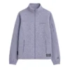 Chaqueta de Algodón Morado Jaspe Chaqueta de Algodón Morado Jaspe para Mujer Hurlintong Premium