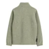 Chaqueta de Algodón Verde Jaspe para Mujer Hurlintong Premium