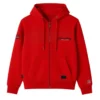 Chaqueta Hoodie Hurlintong Rojo