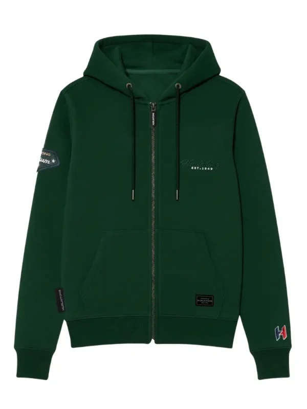 Chaqueta Hoodie Hurlintong verde