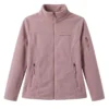 Chaqueta polar fleece palo de rosa mujer