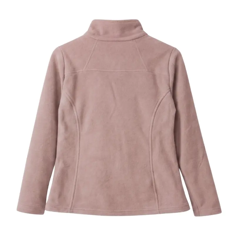 Chaqueta polar fleece palo de rosa mujer