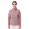 Chaqueta polar fleece palo de rosa mujer