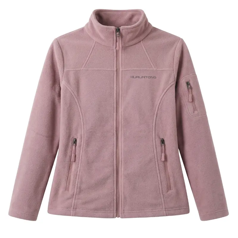 Chaqueta polar fleece palo de rosa mujer