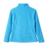 Chaqueta polar fleece azul claro mujer