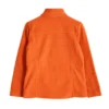 Chaqueta polar fleece naranja mujer