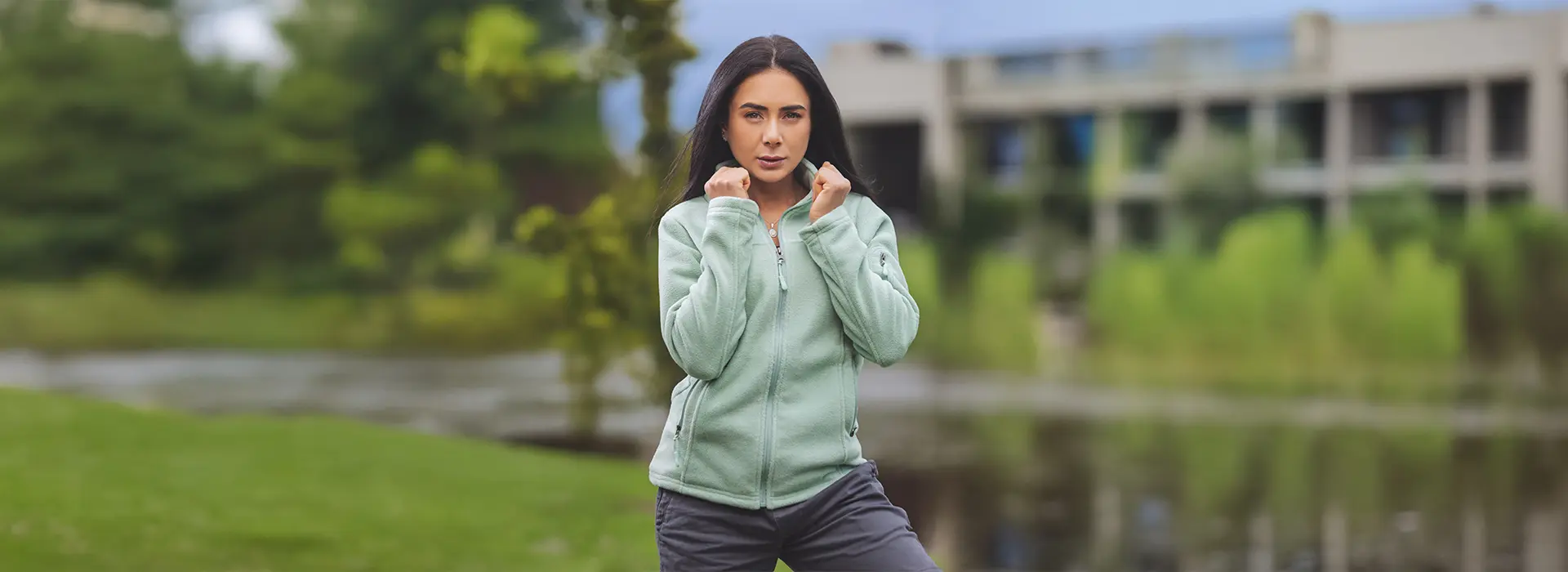 Chaqueta mujer arena