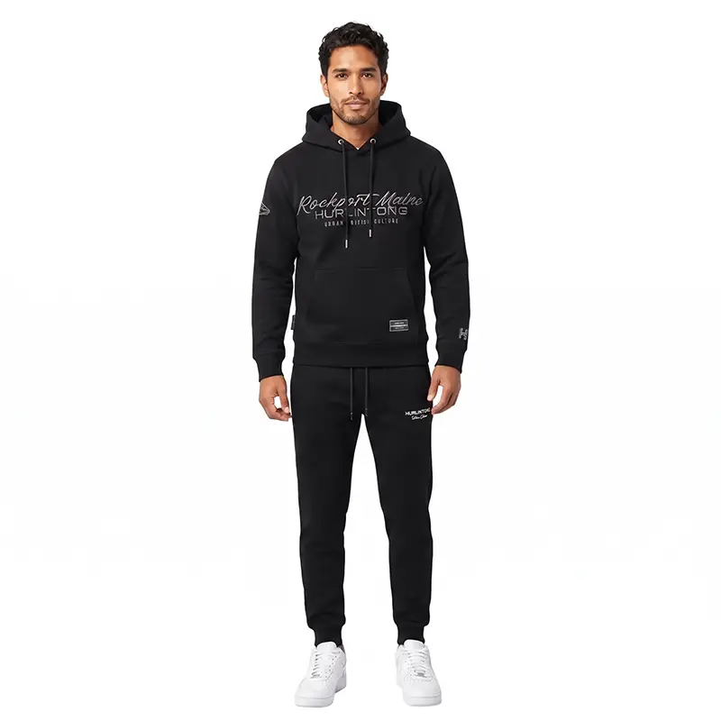 Conjunto Premium Negro Hombre Hurlintong