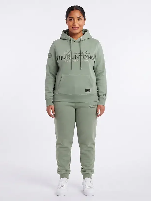 Conjunto Premium Verde Oliva Mujer Hurlintong