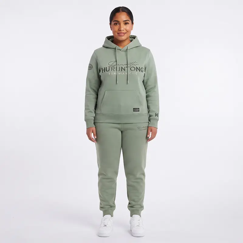 Conjunto Premium Verde Oliva Mujer Hurlintong