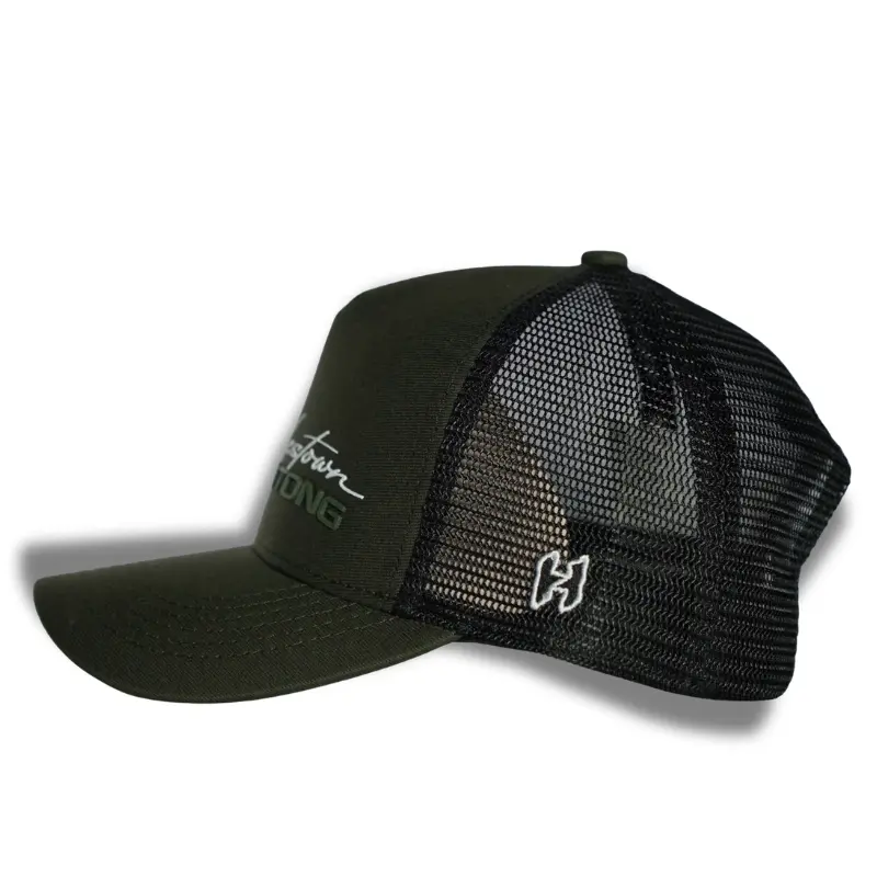 Gorra charlestown verde Hurlintong