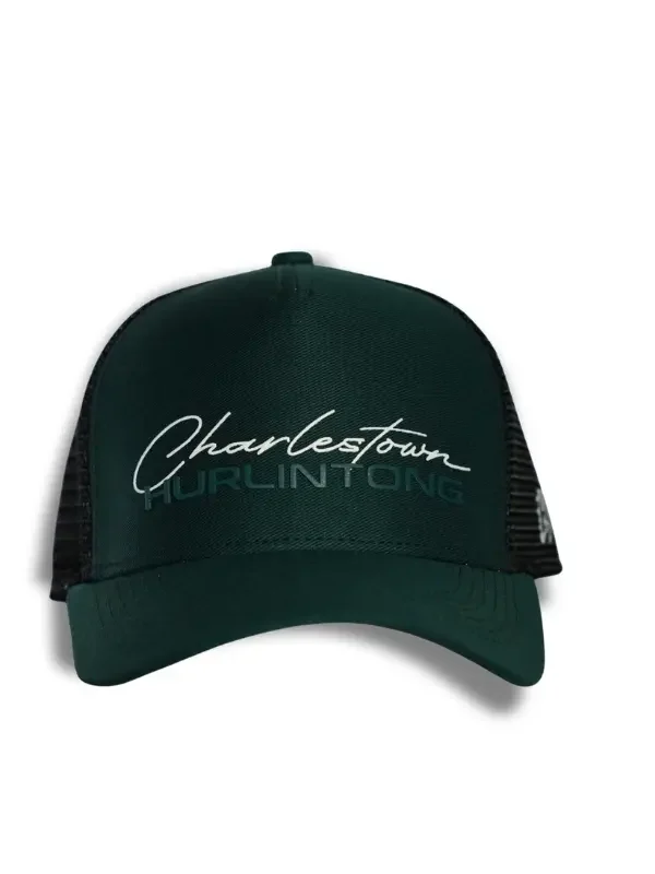 Gorra charlestown verde oscuro Hurlintong