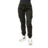 Jogger mujer cargo verde