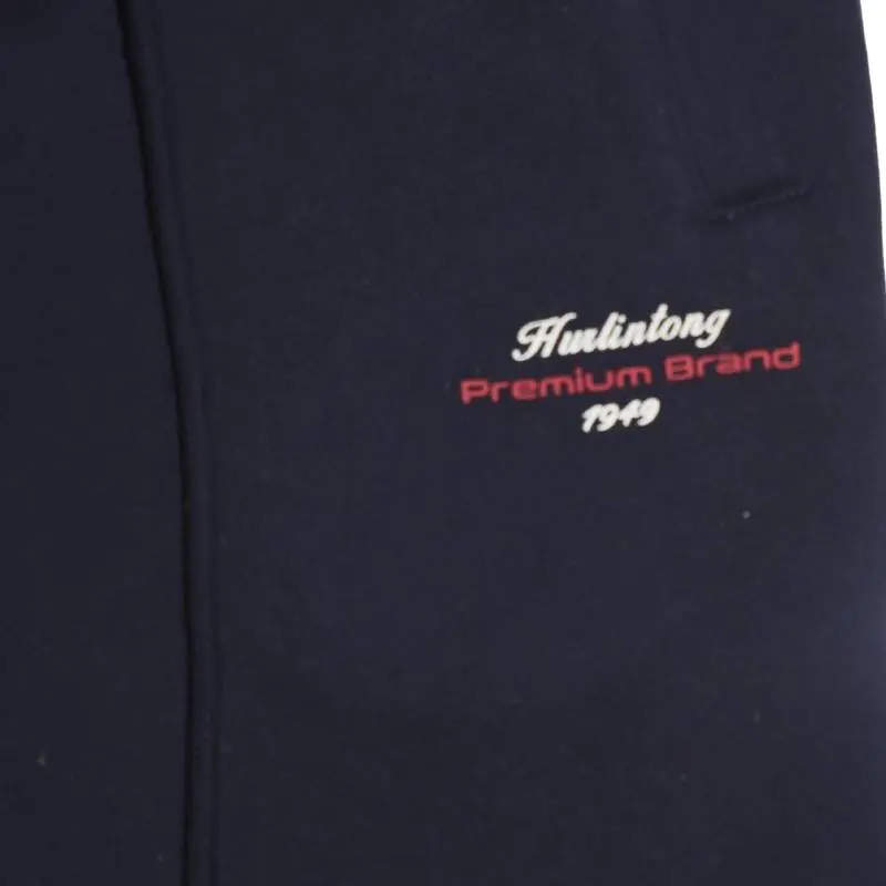 Jogger mujer bota recta azul