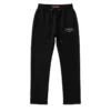Jogger mujer bota recta negro