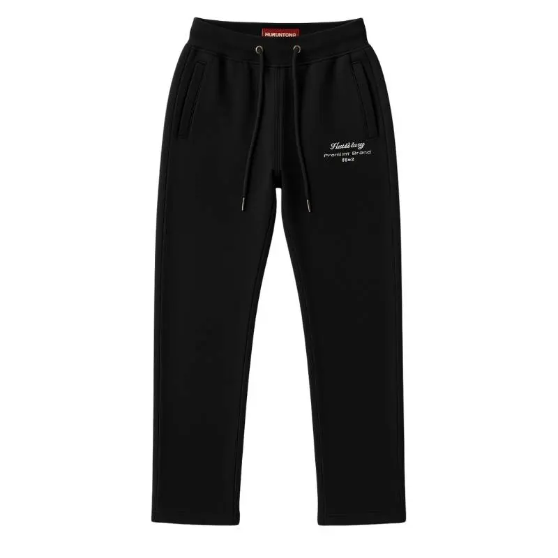 Jogger mujer bota recta negro