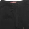Jogger mujer bota recta negro