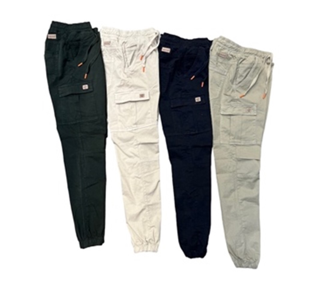 Pantalón hombre bota recta negro