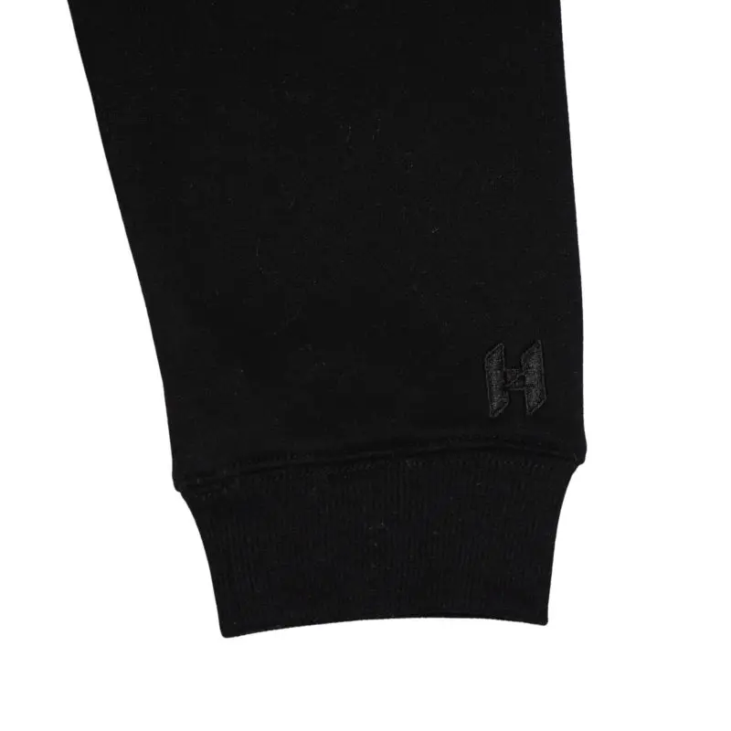 Buzo media cremallera negro hombre