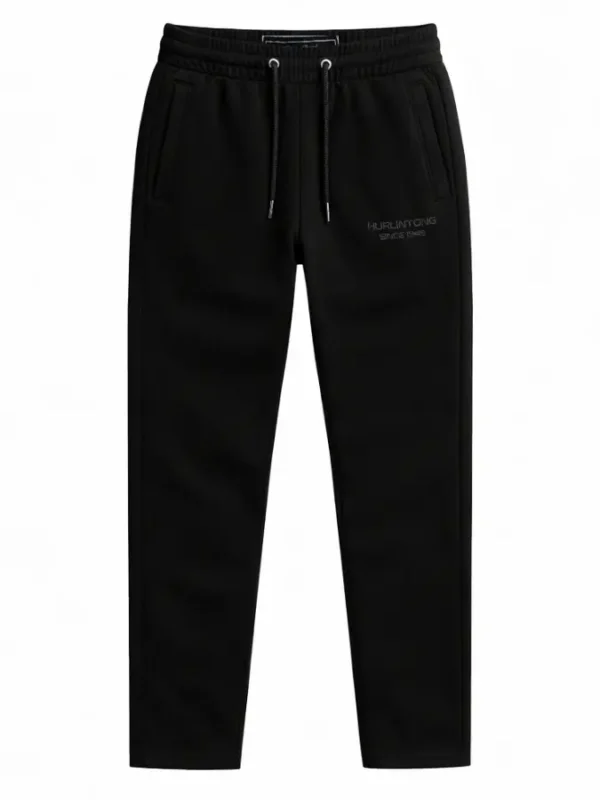 Pantalón hombre bota recta negro