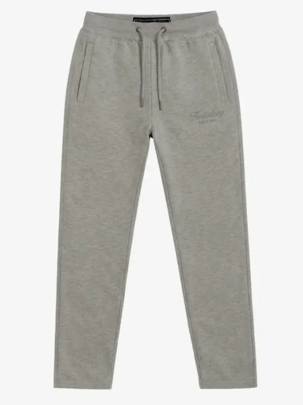 Jogger mujer bota recta gris