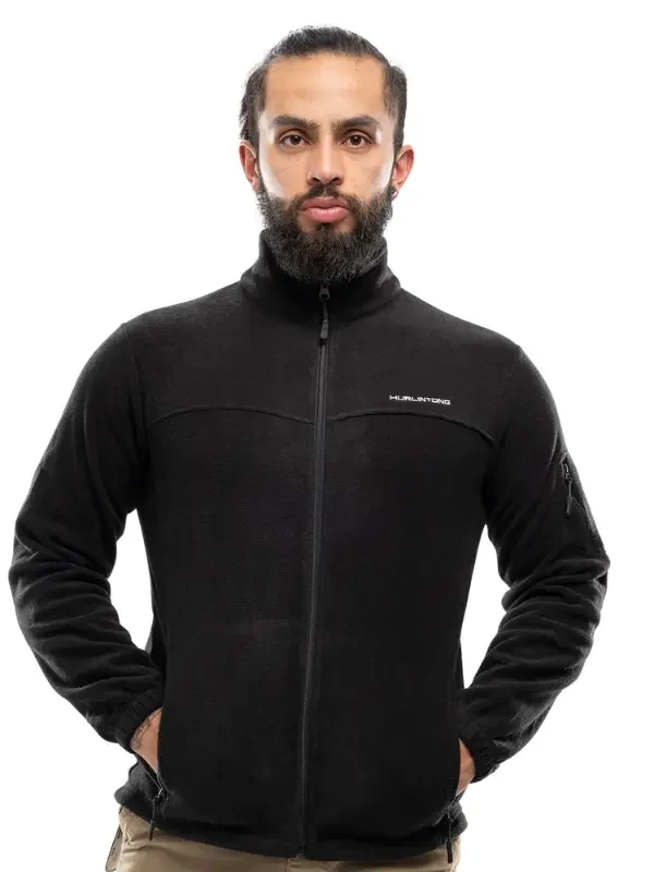 Chaqueta polar negro