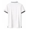 Camiseta Polo Blanca Hombre Seda Fría