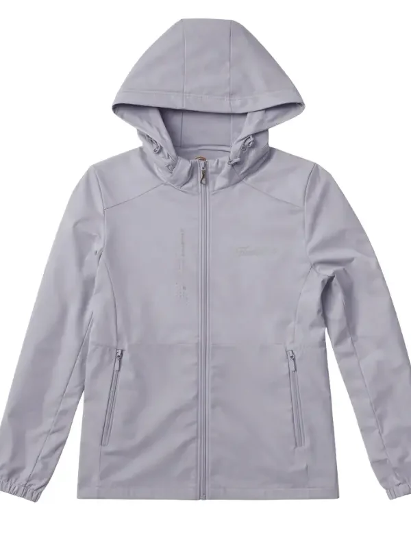 Chaqueta Running Dry Fit gris para mujer