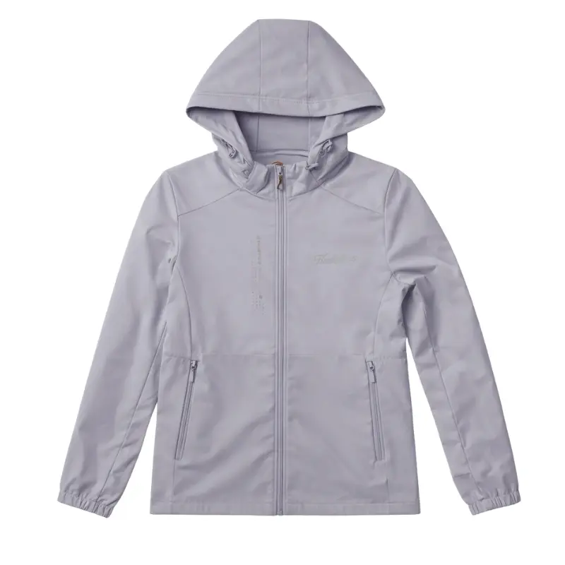 Chaqueta Running Dry Fit gris para mujer