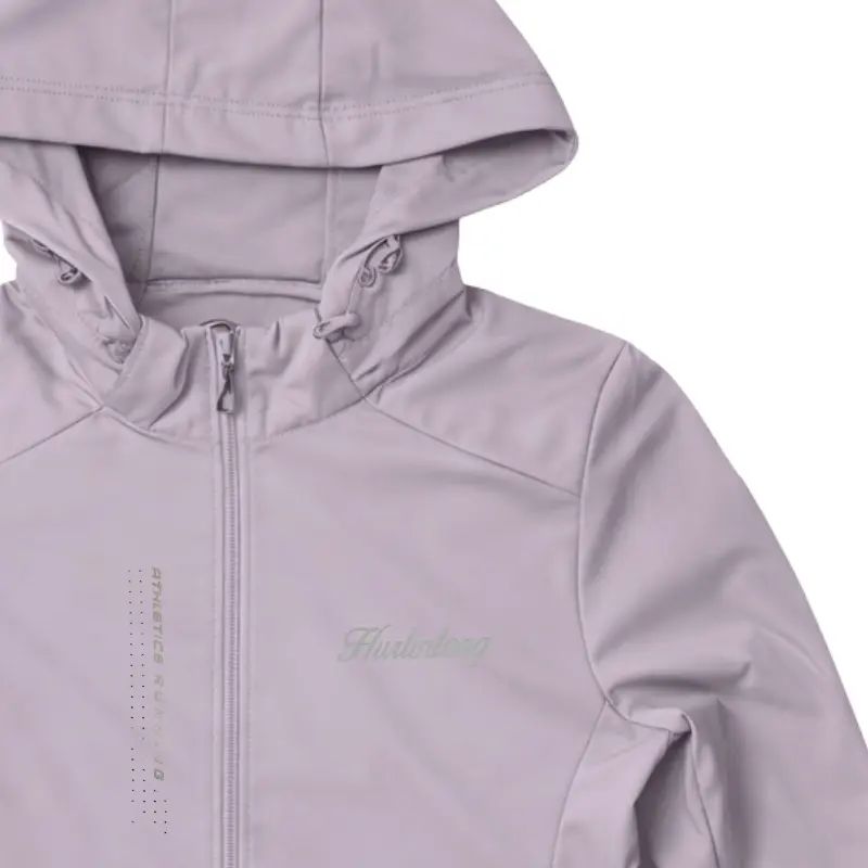 Chaqueta Running Dry Fit Lila para mujer