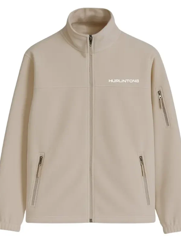 Chaqueta polar camel