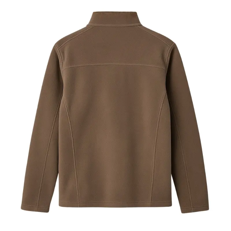 Chaqueta polar café
