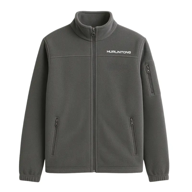 Chaqueta polar gris