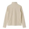 Chaqueta polar fleece camel mujer