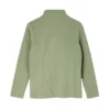 Chaqueta polar fleece verde claro mujer