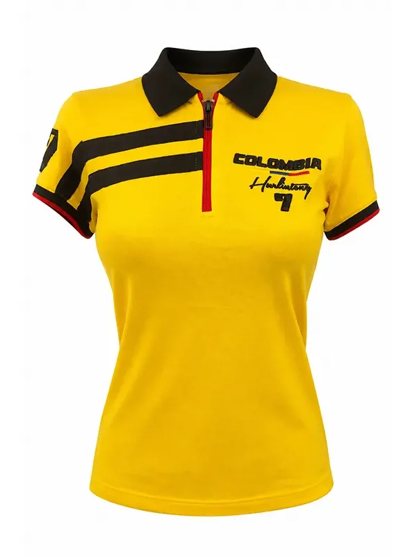Camiseta Selección Colombia Amarilla Mujer