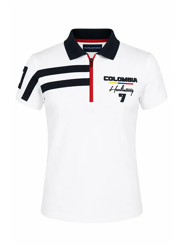 Camiseta Selección Colombia Blanca Mujer