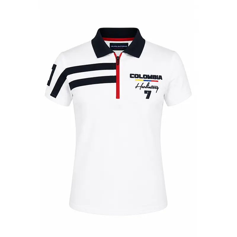 Camiseta Selección Colombia Blanca Mujer