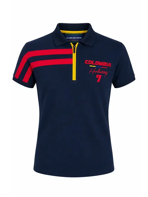 Camiseta Selección Colombia Azul Mujer